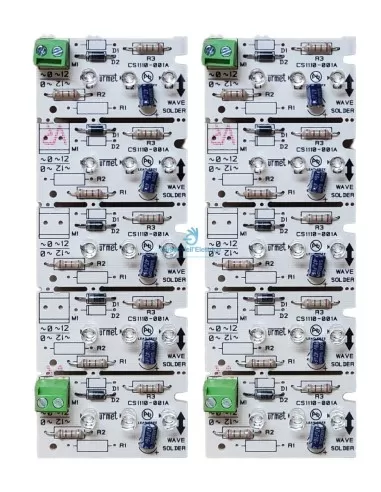 Urmet 1121/210l brass keypad 1121l 10 buttons 2 audio files