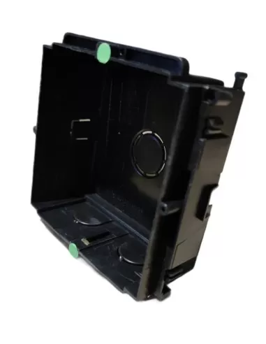 Boîtier intégré Bitron AN6009 pour panneau à boutons-poussoirs à 1 module