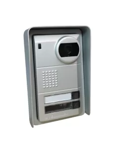 Bticino CT1000 2 unités externes A/V Linea1000 B/N 2 boutons analogiques 8 fils avec visière