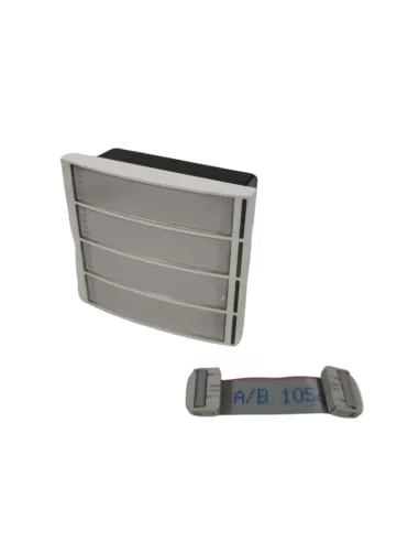 Module 4 boutons Bticino T5224, sphère blanche