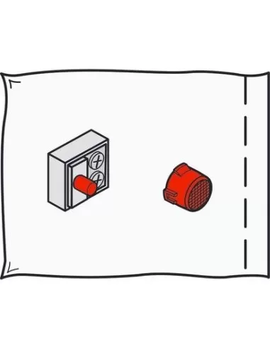 Bticino sprint - LED signal light 337440 terraneo