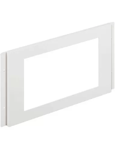Bticino Flatwall 3761 weißes Paneel mit Civ- und Din-Linien