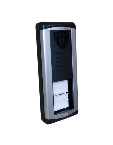 Urmet 1728//20 Boîtier anthracite Unité vidéo coaxiale externe configurée pour 2 boutons larges s//électronique