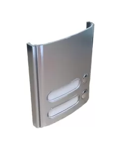 Vimar 8052/39 Mod Suppl 2 boutons en aluminium brossé
