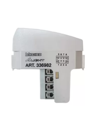 Douille Molex 8 broches Bticino 336982 pour éclairage d'ambiance