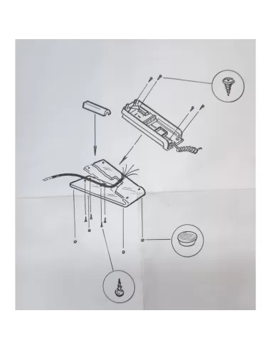 Bitron-supporto tavolo serie 70 (an8062)