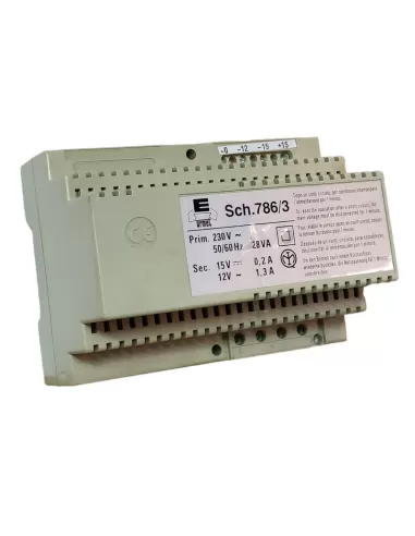 Fuente de alimentación Urmet 786//3 28va sin impedancia 230v