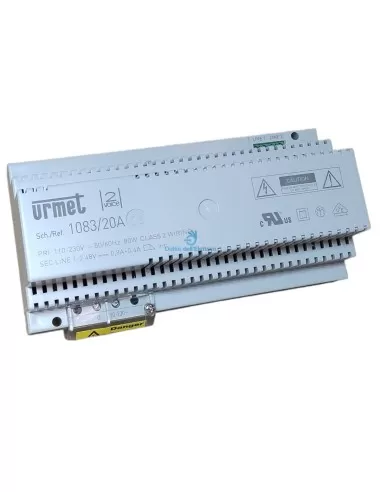 Alimentation Urmet 1083/20a à 2 voix 110 V-230 V