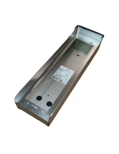 Caja de pared Vimar 1E31 1 Placa 3 Módulos Acero