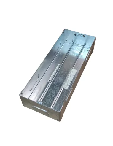 Caja de empotrar Vimar 330S en chapa galvanizada