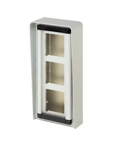 Système Bticino 2303 - Module mural en aluminium à 3 modules