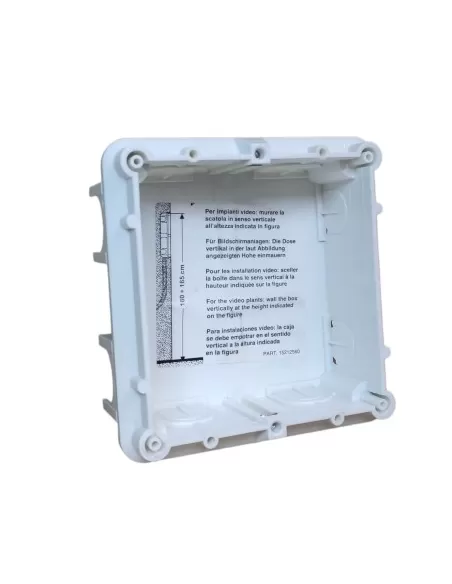 Bticino 331110 sphère - Boîte cadre 1 module