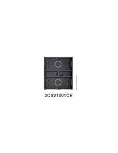 Abb 2csv1001ce 1/2-seater flush-mounted box, civil series