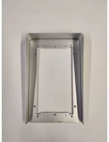 Visera Comelit 3112//2a para panel de pulsadores Logicom de 2 módulos