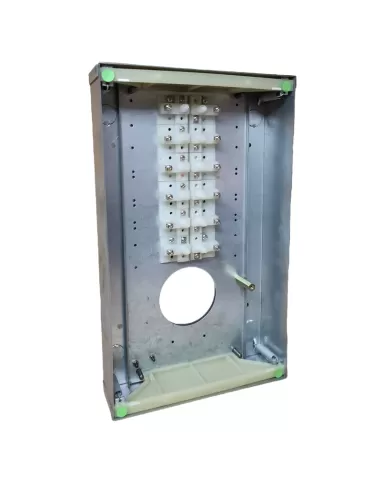 Urmet 1121//64 flush-mounted box for push-button panel model 1121//212 2 rows 12 buttons