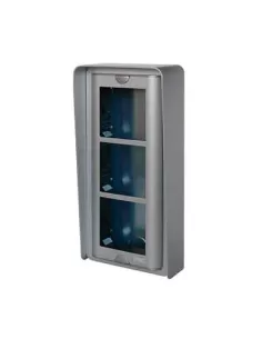 Urmet 1145//313 Außengehäuse mit Regenschutz, 3 Sinthesi-Tastaturmodule