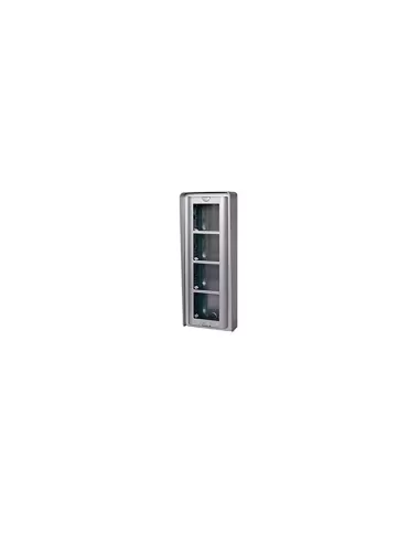 Urmet 1145//314 valise externe avec visière anti-pluie 4 modules clavier synthétique
