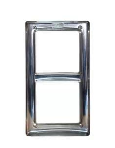 Urmet 1155//65 cornice portatelaio 2 moduli k-steel 2