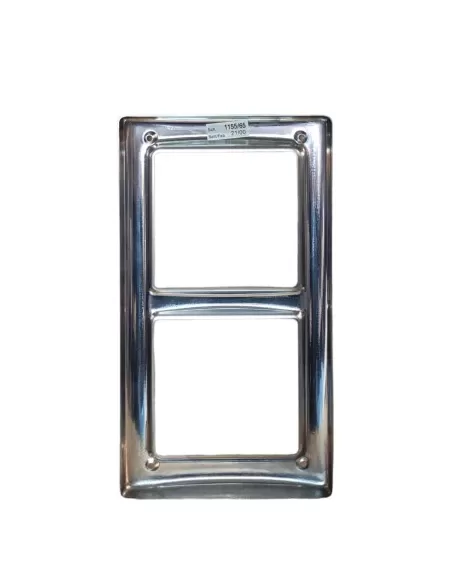 Urmet 1155//65 cornice portatelaio 2 moduli k-steel