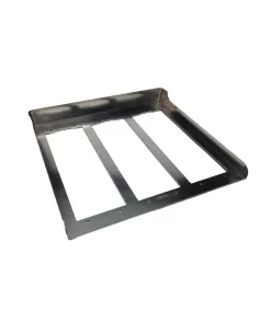 Vimar 1P23 Frame for 3 Plates 2 Modules Steel Vimar Elvox