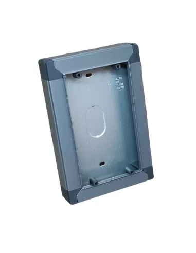 Vimar 9311/35 1-Module Wall Box, Sand Grey