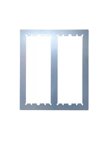 Urmet 1168//626 alpha wall covering frame 2 rows 6 modules