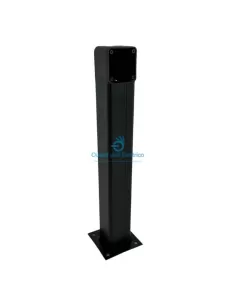 Colonne en aluminium noir Came 001doc-ln 53 cm
