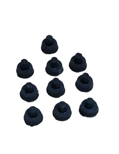 Lot de 10 butées de porte en caoutchouc Came 119rip104 -