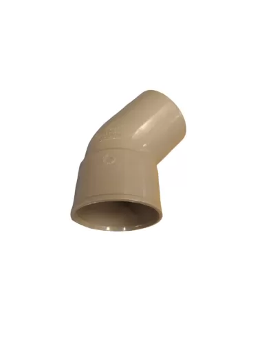 Tecnoplus 30630 pvc bend 45gr mf diam 63