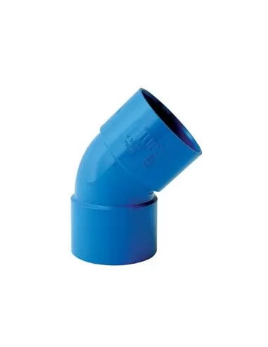 Aertecnica TR052 PVC curve Ø50 45o ff