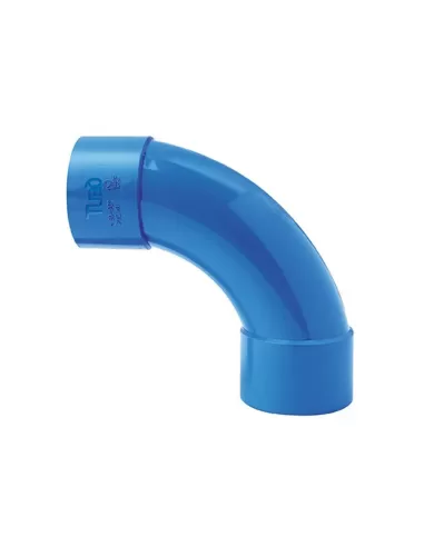 Aertecnica TR055 PVC curve D50 90° FF