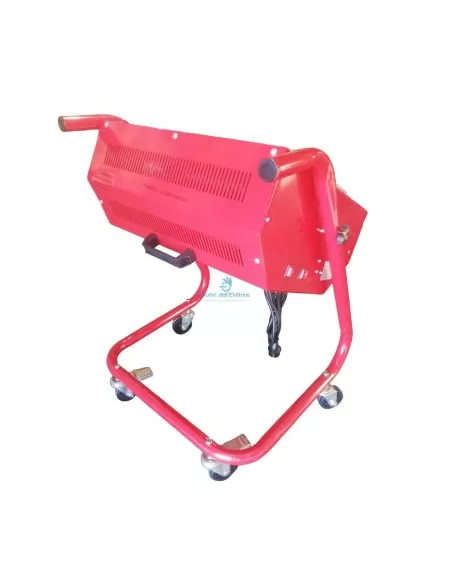 Imex Infrarot-Elektroheizung 2x1500W rot mit Rädern