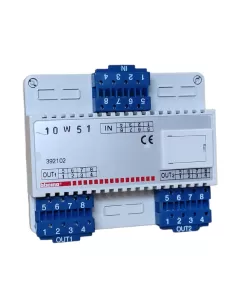 Notification du distributeur de chambres Bticino 392102