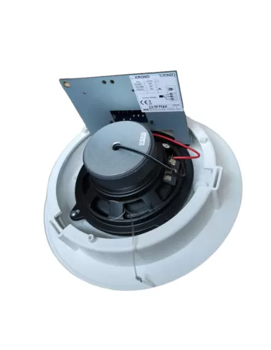 Tutondo K508GB 2-Wege-Krono-Einbaulautsprecher weiß 8 W 24 V