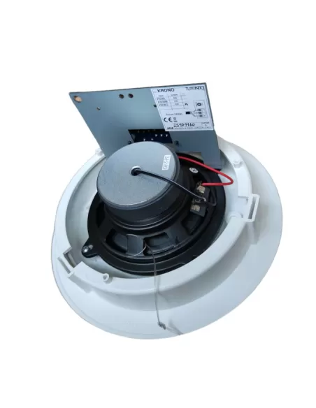 Tutondo K508GB 2-Wege-Krono-Einbaulautsprecher weiß 8 W 24 V