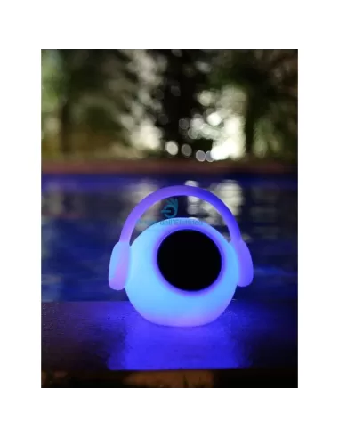 Enceinte lumineuse Mantra RGB 10 W IP44 avec télécommande Bluetooth