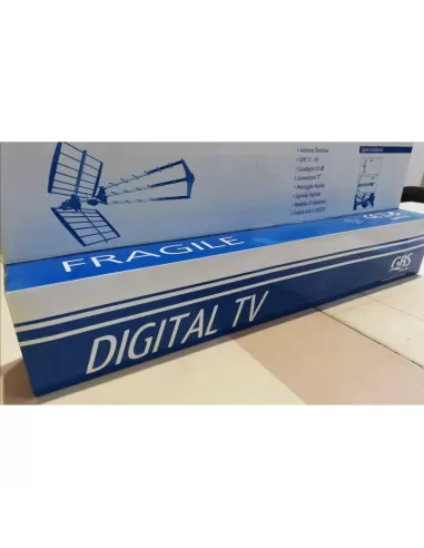 Antenne directe à gain élevé (Gbps) avec 27 éléments