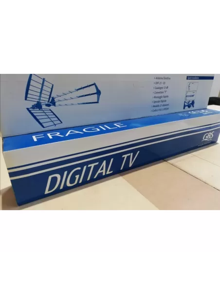 Antenne directe à gain élevé (Gbps) avec 27 éléments