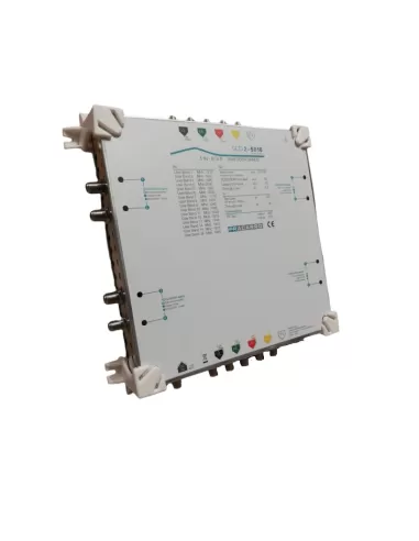 Fracarro 287435 multiswitch scd2-5816 msw scd2 5 entrées 8 sorties 16 utilisateurs