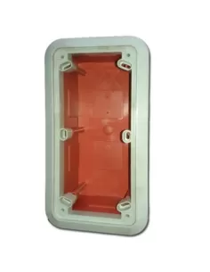 Gewiss vertical interlocked socket box 16/32A without fuse holder base IP55 gw66683 interlocked