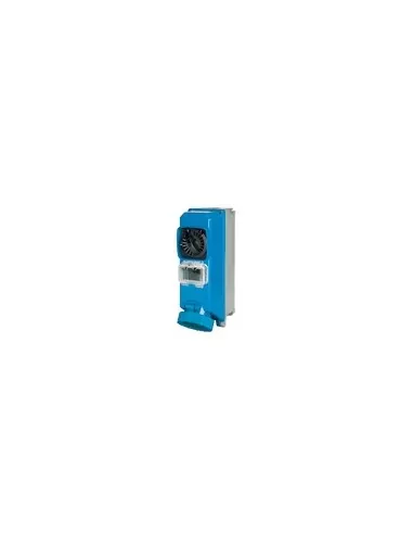 Toma entrelazada palazzoli con puerta transparente 4 módulos 2p t 16a 220v 6h ip67 472020