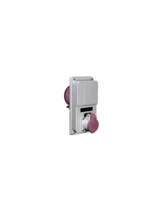 Palazzoli prise fixe protégée avec transformateur 24v 16a 2p ip44 479424 fiches//prises//industrielles