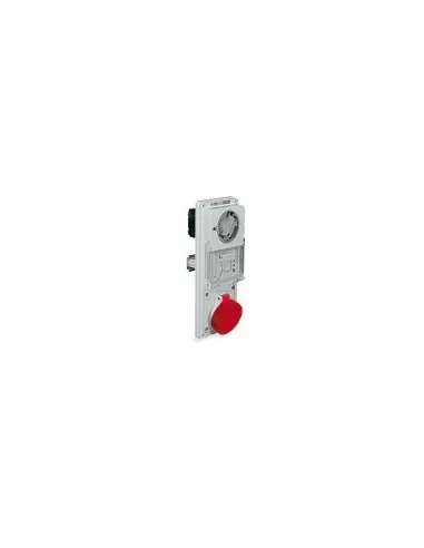 Palazzoli480136 Feste, verriegelte Steckdosenleiste, 3-polig, 16 A, 380 V, 6 Stunden, IP55, mit Sicherungshaltersockel