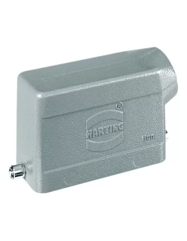 Scame 930 0161540 caja de volante con salida lateral 1lev pg21