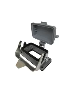 Caja fija de empotrar Scame 930 0100303 con 1 palanca y tapa de 10 polos