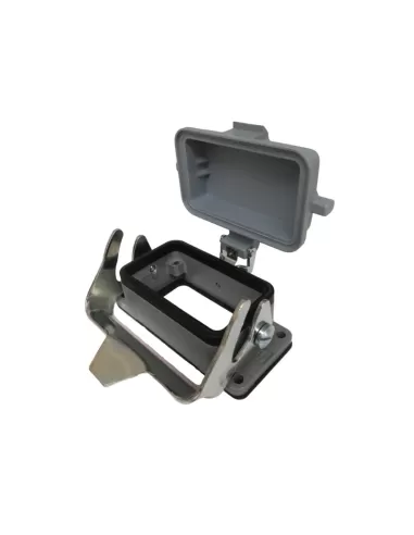 Caja fija de empotrar Scame 930 0100303 con 1 palanca y tapa de 10 polos