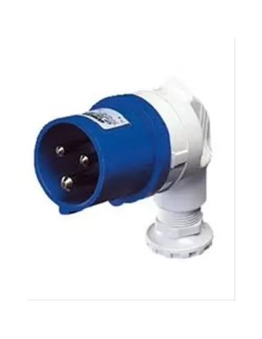 Prise Gewiss 90ø protégée pour mobile 3P T 16A 230V9H GW60086