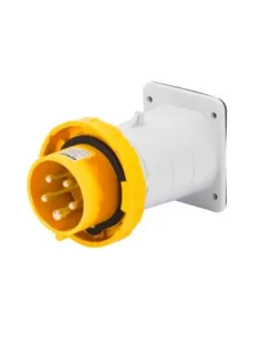 Fiche étanche fixe Gewiss 3P N T 32A 110V 4H GW60236