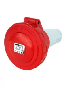 Gewiss prise mobile étanche 2p t 32a 400v 9h gw62040 prises industrielles