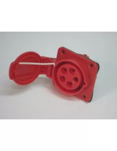 Prise fixe Gewiss 10ø encastrée protégée 3P N T 16A 400V 6H GW62210